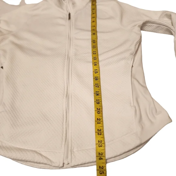 Nike Golf Women's Tour Performance White Zip Up Jacket - Picture 8 of 13